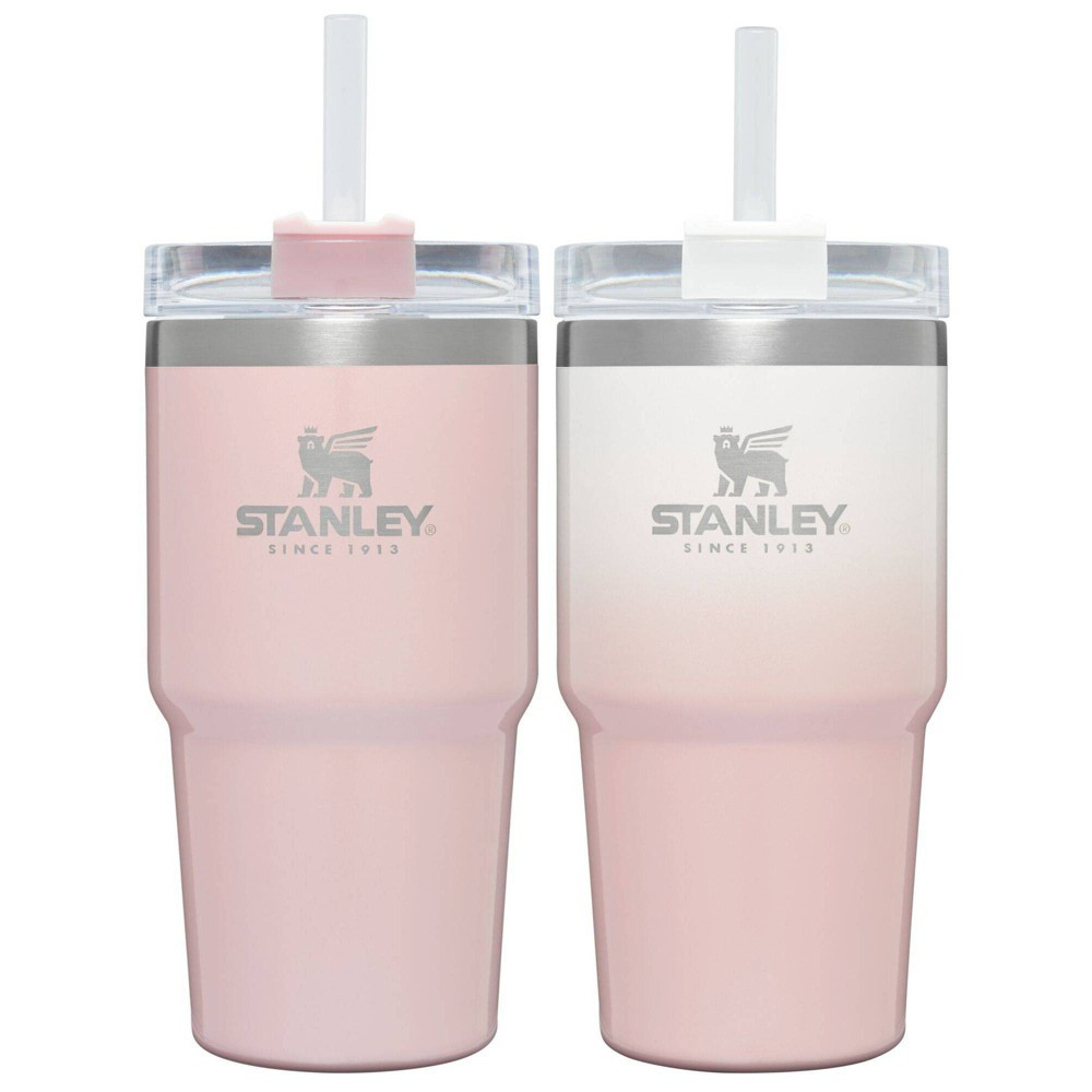Stanley Adventure 20oz Stainless Steel 2pk Quencher Tumblers - Parfait Ombre/Parfait Pearlescent | Target