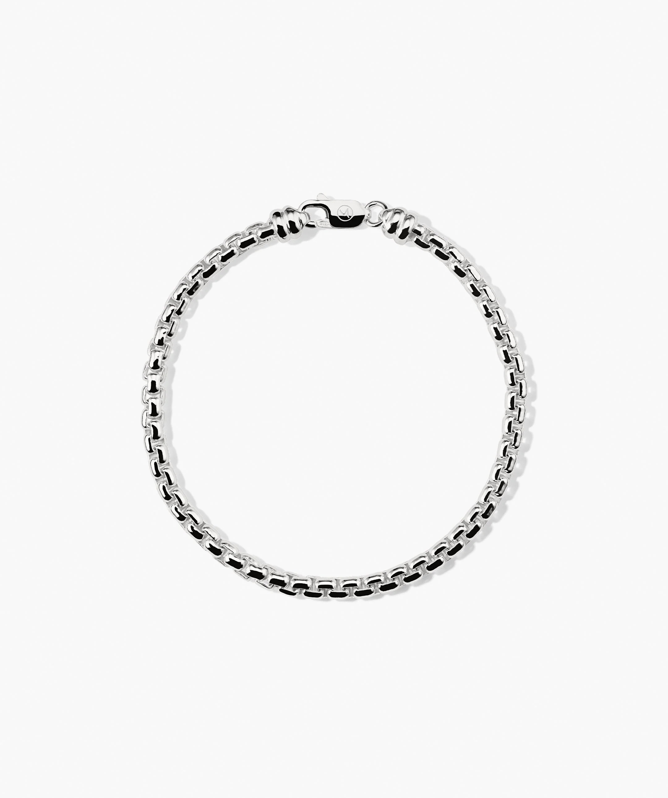 Round Box Chain Bracelet | Mejuri Fine Crew