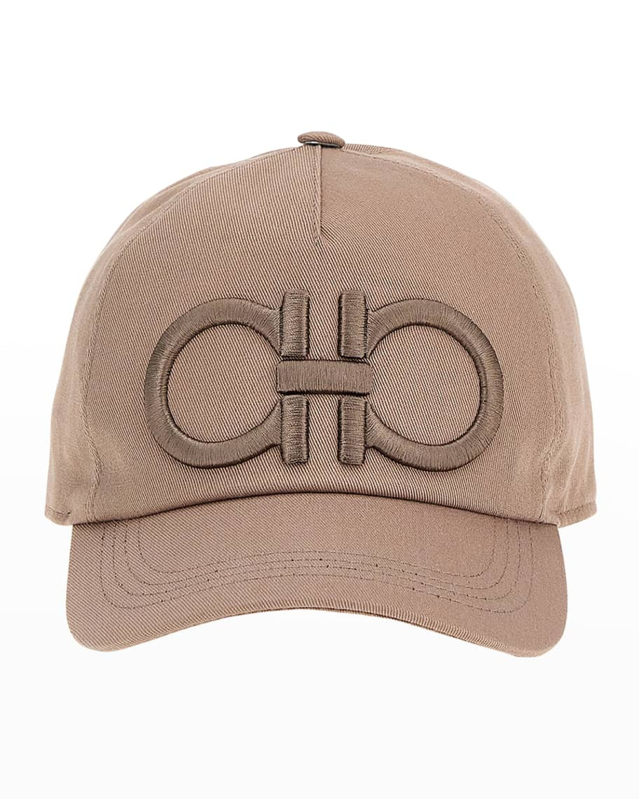 Salvatore Ferragamo Men's Tonal Gancini Baseball Cap | Neiman Marcus