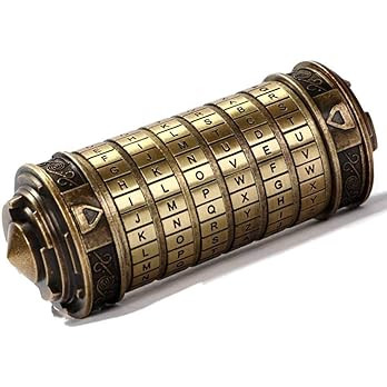 Cryptex Da Vinci Code Mini Cryptex Lock Puzzle Boxes with Hidden Compartments Anniversary Valenti... | Amazon (US)