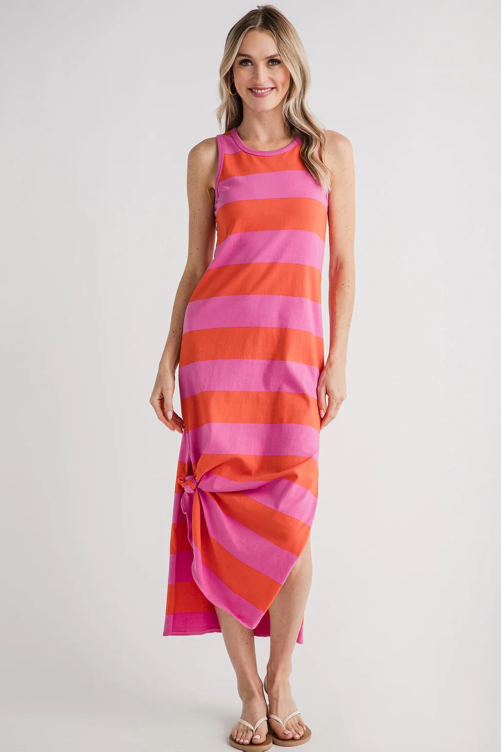 RD Style Striped Maxi Dress | Social Threads