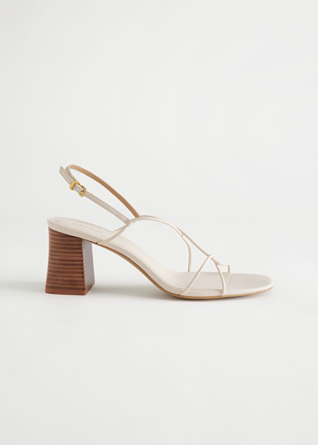Strappy Leather Heeled Sandal | & Other Stories (EU + UK)