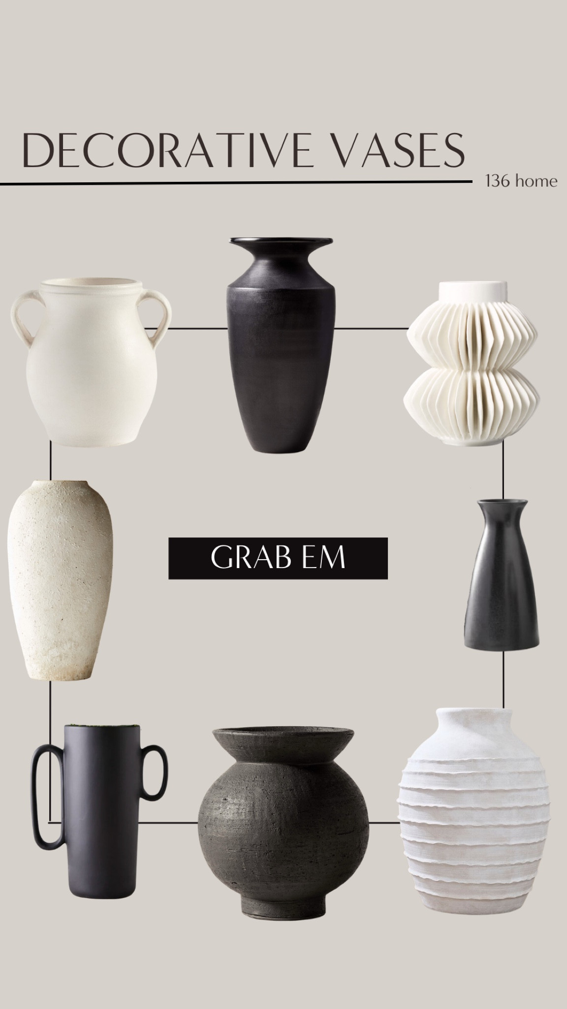 Decorative Vases #vases #decorative #homedecor #moderndecor

#LTKhome #LTKFind #LTKstyletip