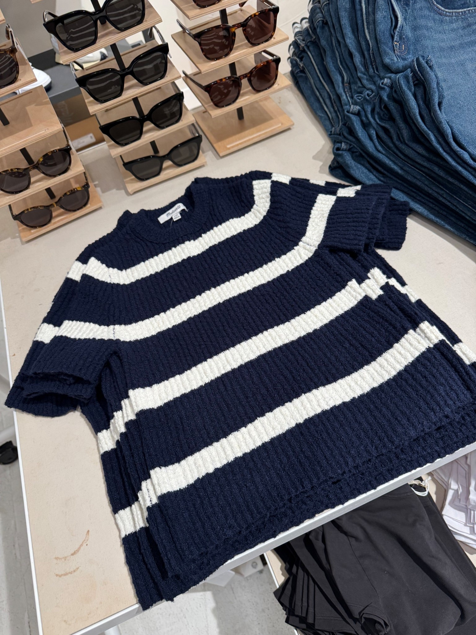 LTK x Madewell steals 🛍️✨
Love this Bouclé knit crewneck sweater tee! 

➡️ Don’t miss out—Madewell sales are that good. Shop them now while they last!

#eanesinteriors #madewellstyle #madewellfinds #madewelljeans #balloonjeans #denimtank #madewellbag #stripedshirt #madewellsale #labordaysale #ltkfallfashion #ltkstyle #ltkunder100 #denimlove #neutralstyle #closetstaples #madewellcloset #ltkseasonalstyle


#LTKStyleTip #LTKxMadewell #LTKSaleAlert