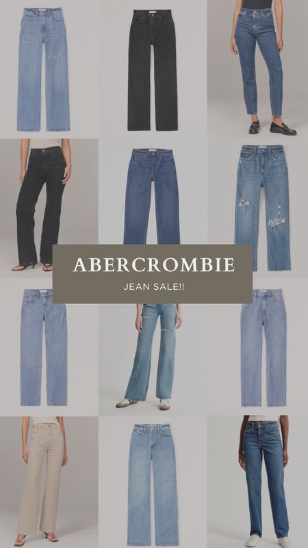 Abercrombie jeans on sale, only through the LTK app!  Love these jeans!

#LTKfindsunder100 #LTKmidsize #LTKSale