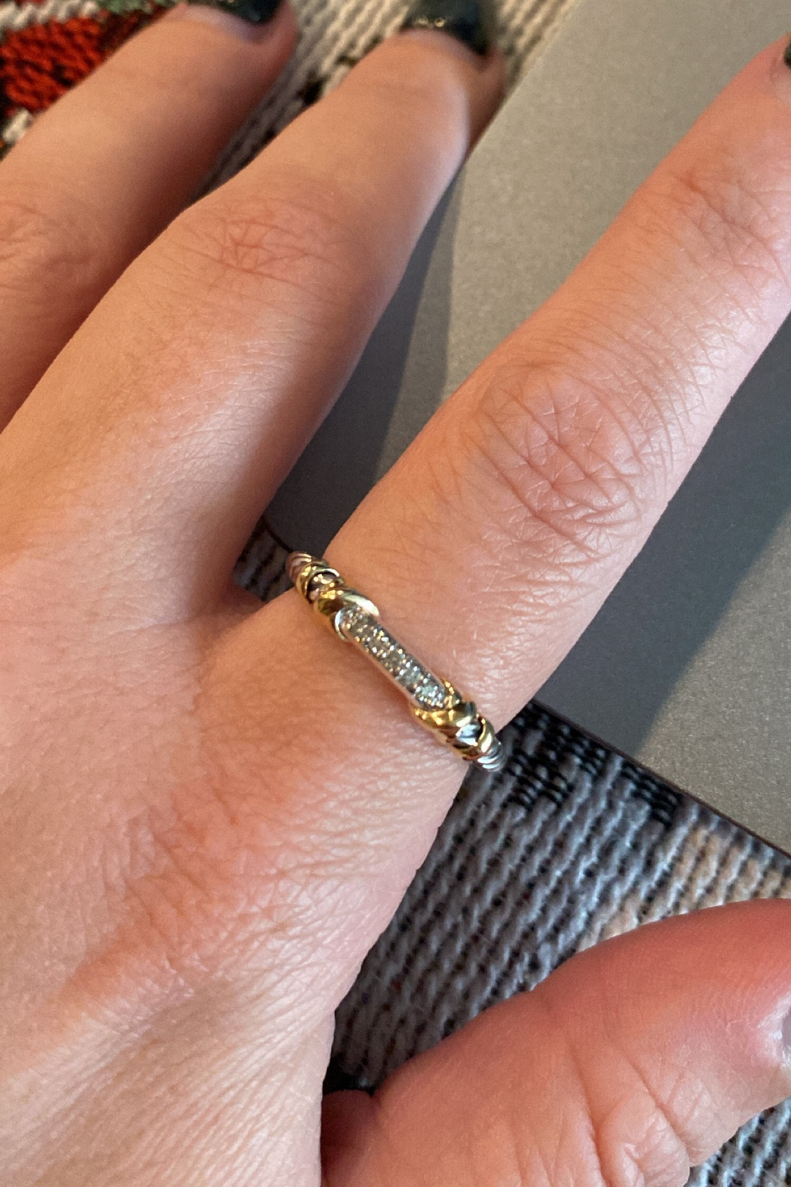 david yurman ring, david yurman, diamond ring.

#LTKstyletip