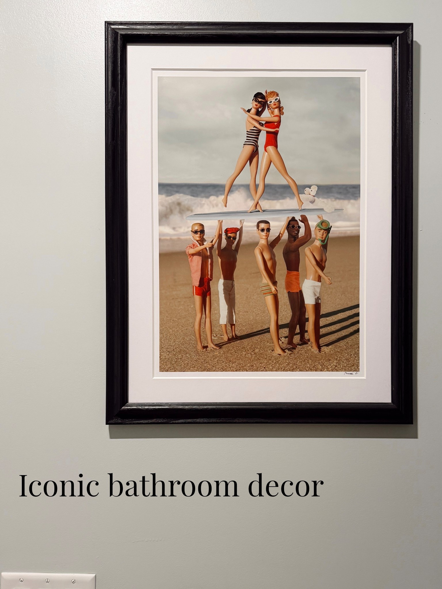 Iconic bathroom decor 🩷
Barbie-inspired wall art from Etsy ~ chic, playful, and the perfect statement piece. I couldn’t find the exact print, so I linked my favorite Barbie and fashion-inspired art instead to recreate this look.

#LTKHome #LTKSaleAlert #LTKBeauty