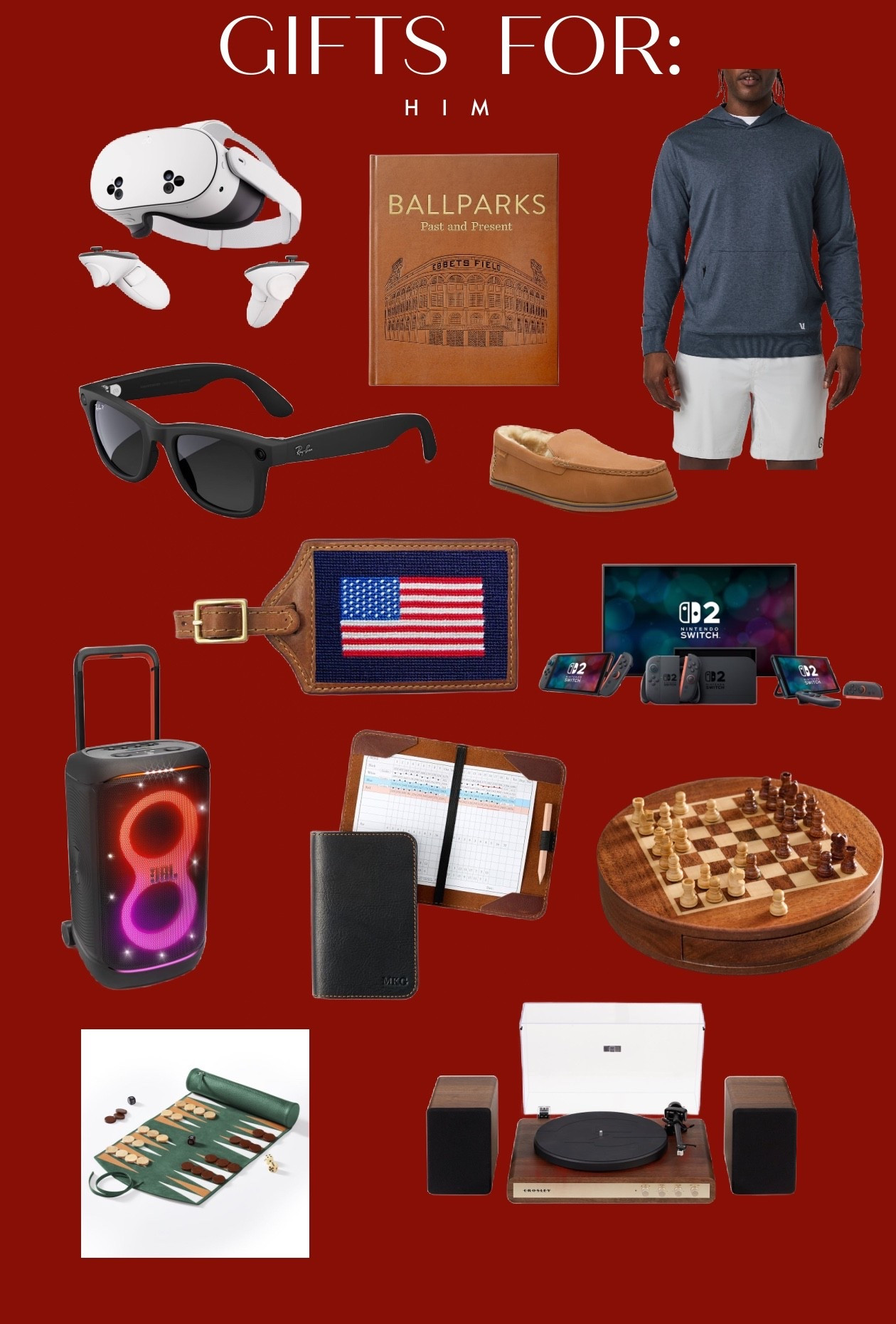 Holiday gift guide: for him 