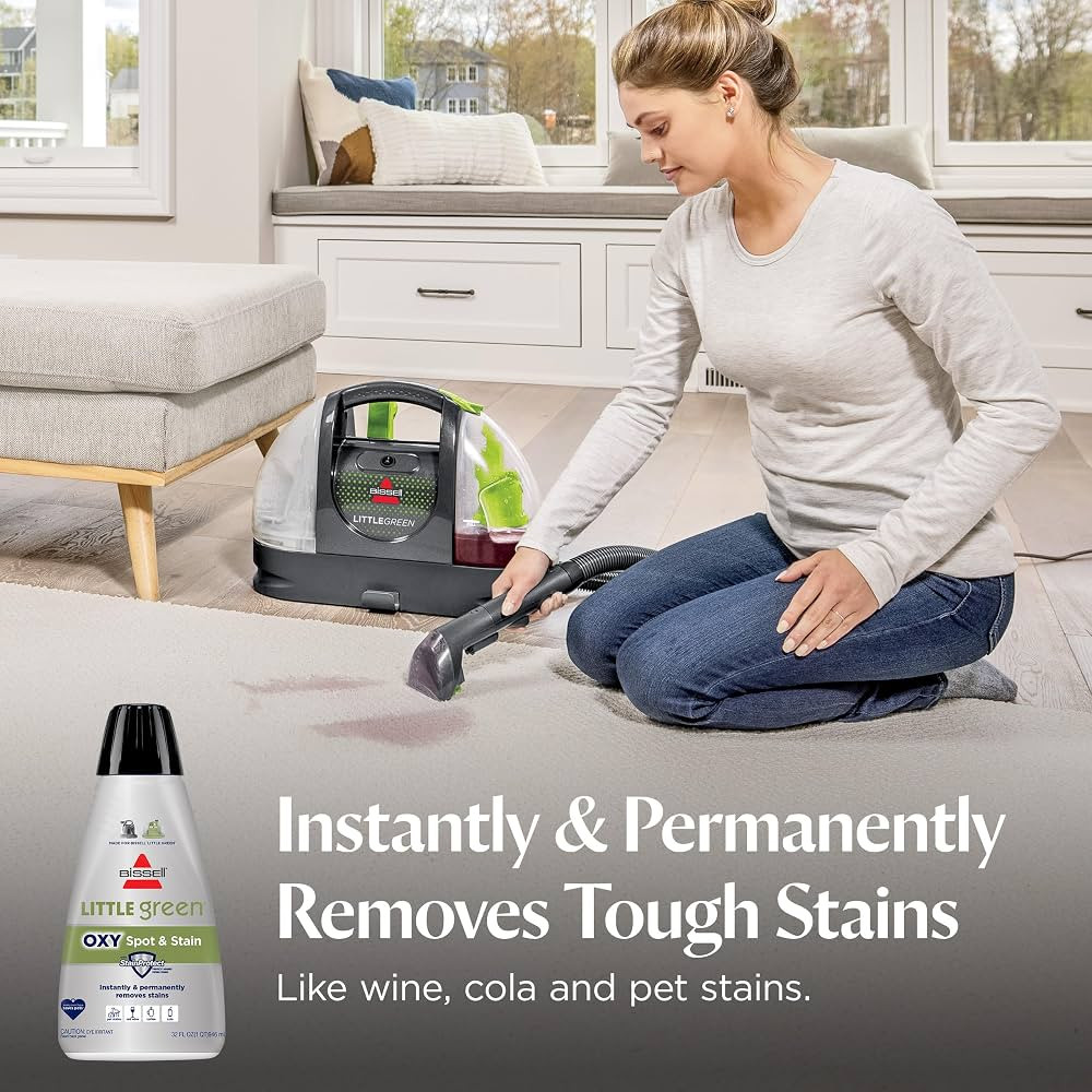 Instantly & permanently removes stains; StainProtect and OXY; 32 oz for all portable deep cleaner... | Amazon (US)