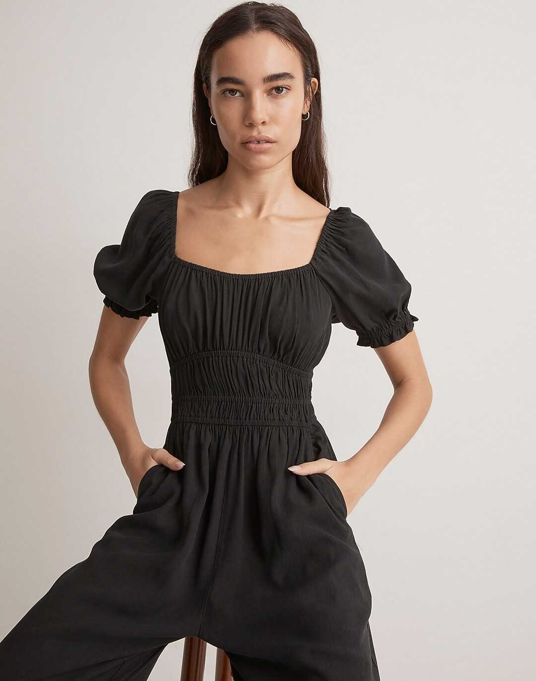 The Sophia Scoop-Neck Jumpsuit | Madewell