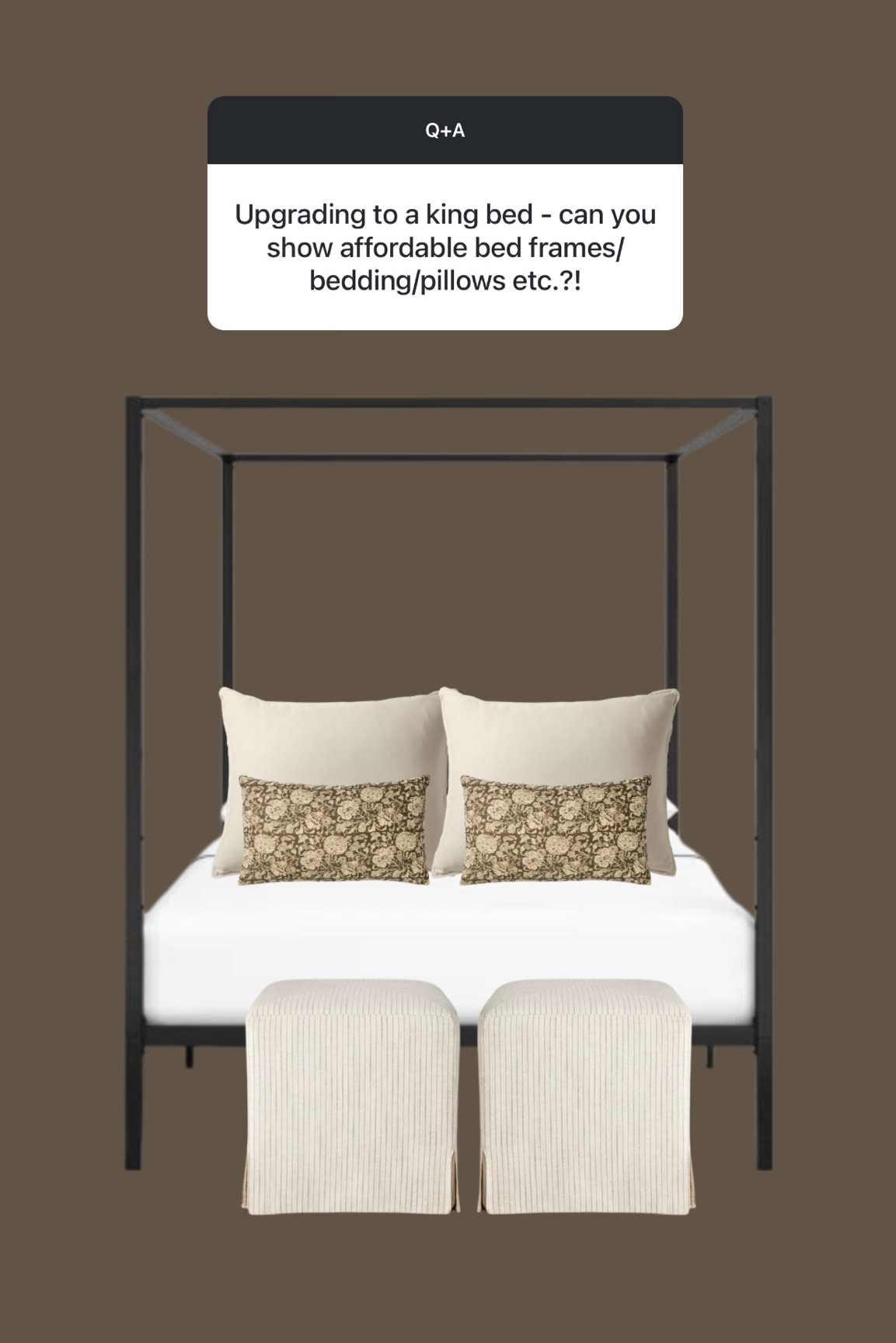 Affordable bedding options for a king bed!

#LTKHome #LTKFindsUnder50 #LTKFindsUnder100