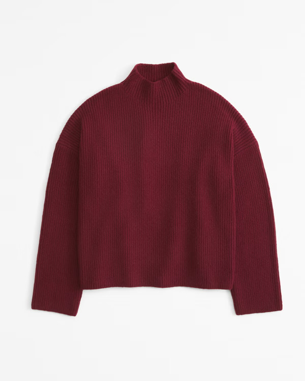 Easy Funnel Neck Sweater | Abercrombie & Fitch (UK)