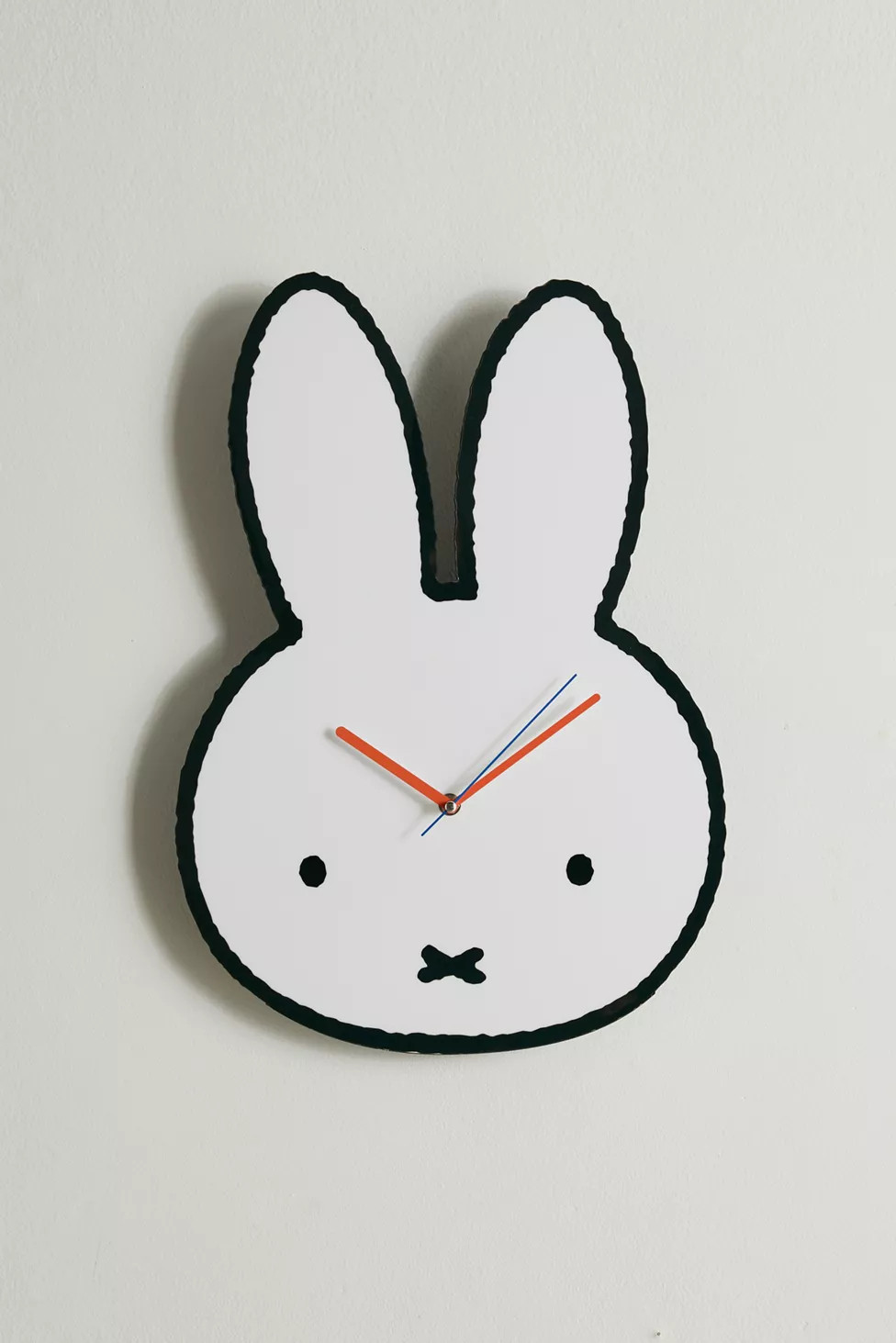 Miffy Figural Head Shape Wall Clock | Urban Outfitters (US and RoW)