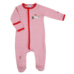 Magnolia Baby Cookie Exchange Embroidered Christmas Footie | JoJo Mommy