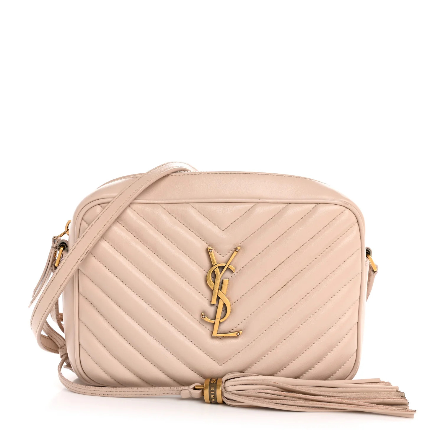 Calfskin Matelasse Monogram Lou Camera Bag Washed Light Pink | FASHIONPHILE (US)