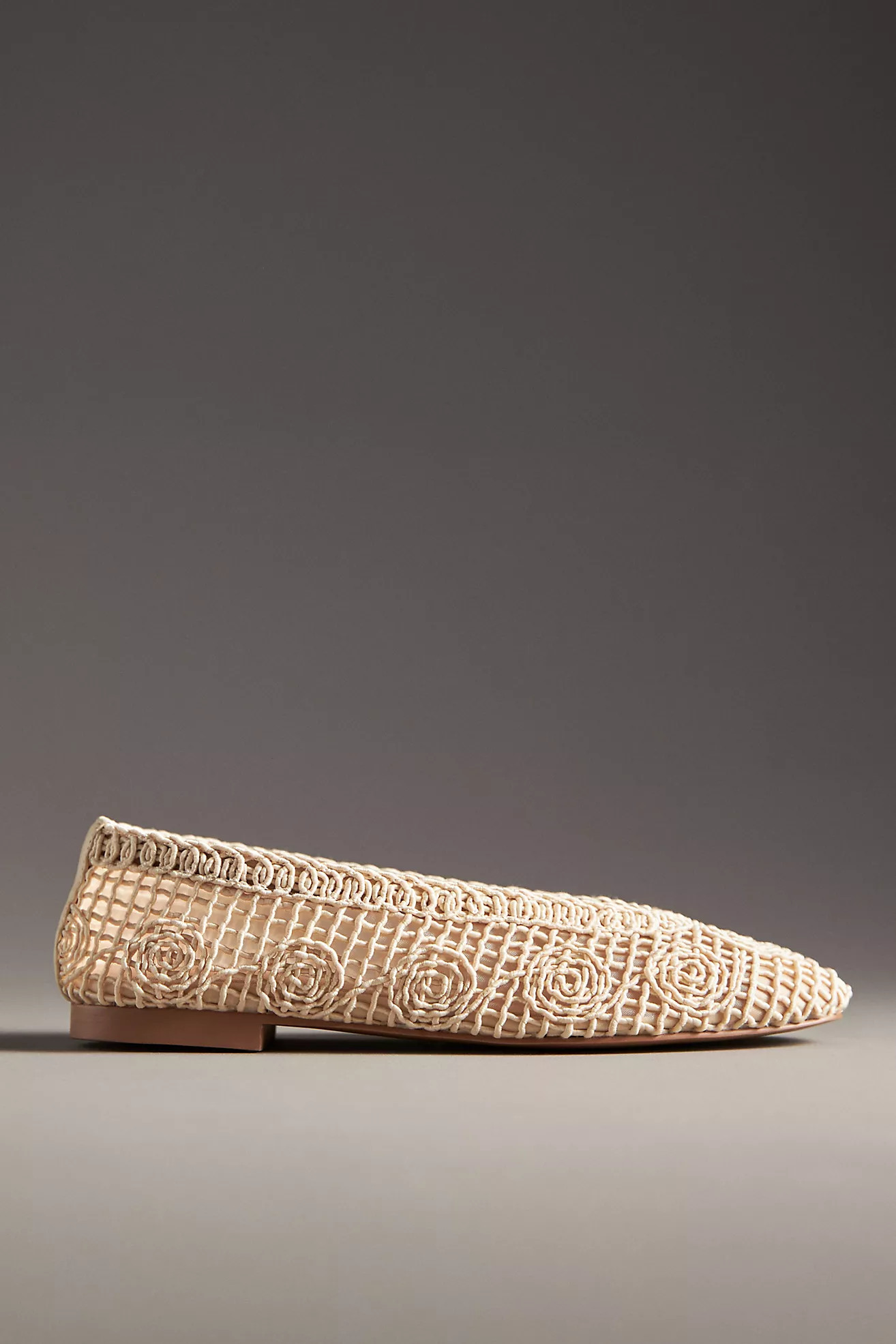 Bibi Lou Macramé Ballet Flats | Anthropologie (US)