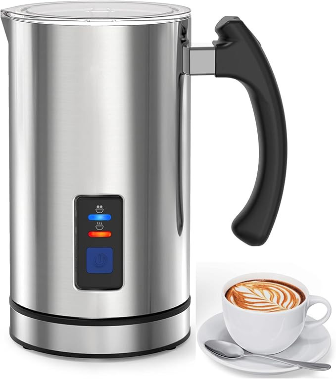 RATRSO Automatic Milk Frother,Electric Milk Steamer and Milk Foamer,Hot & Cold Froth Maker Coffee... | Amazon (CA)