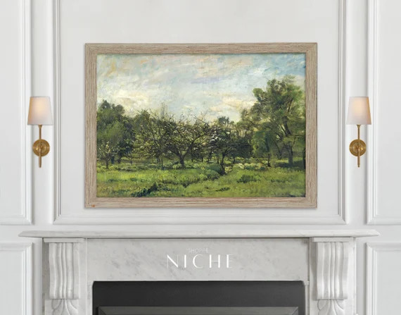 Orchard  Vintage Digital Print  Downloadable Artwork  | Etsy | Etsy (US)