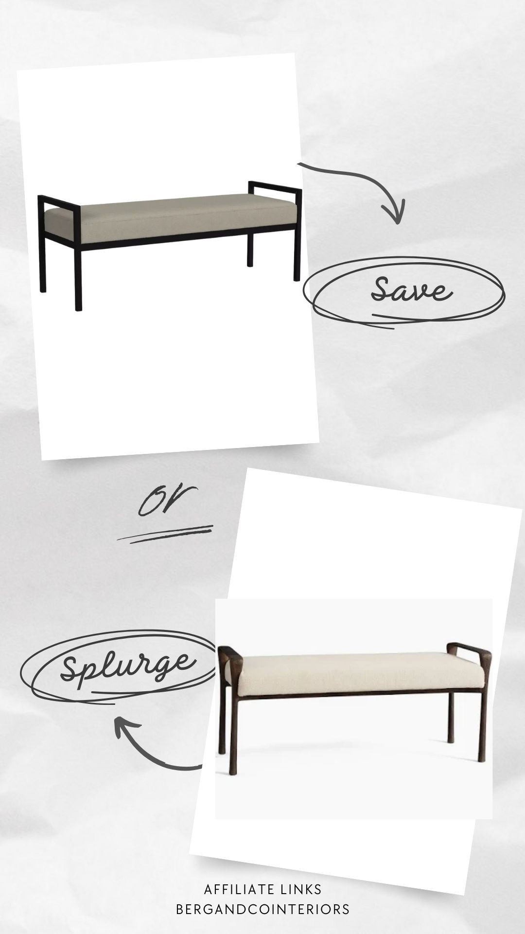 ✨ Save vs. Splurge: Entryway Edition ✨
I found this stunning bench that gives designer vibes without the designer price 😍 — perfect for styling an entryway, bedroom, or under a window.
Looks like $$$, but it’s under $100 Tap to shop this budget-friendly beauty + similar finds that elevate any space 🛋️💡
#LookForLess #LTKHome #EntrywayInspo #BudgetChic #HomeOnABudget #NeutralHome #LTKFinds #HomeStyle