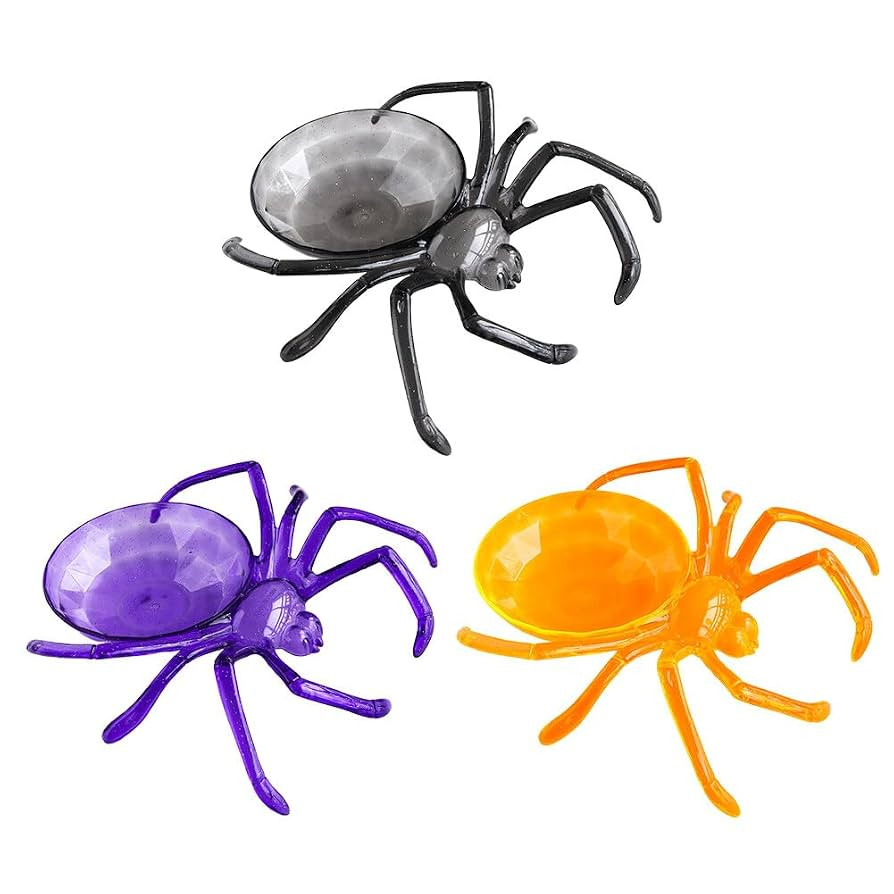 3PCS Halloween Spider Fruit Tray Storage Container Snack Tray Spider Fruit Plate Food Dessert Org... | Amazon (US)