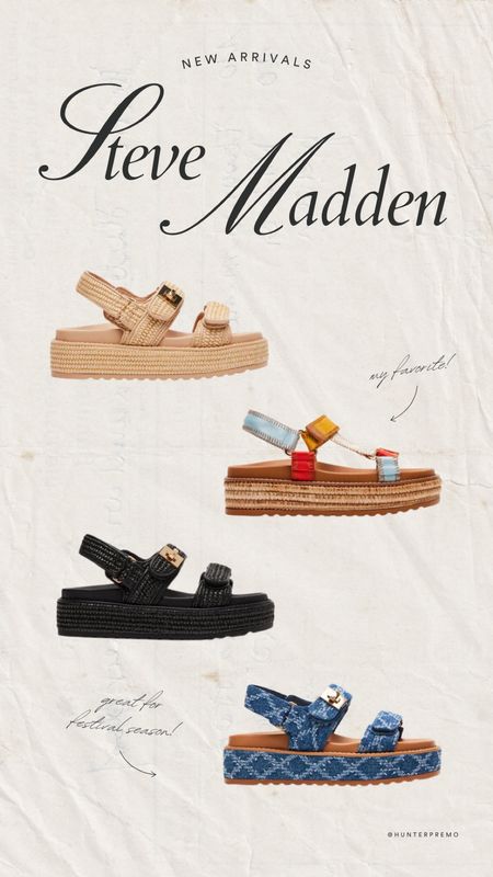 New arrivals from Steve Madden! The perfect spring and summer sandals! 

#LTKfindsunder100 #LTKshoecrush