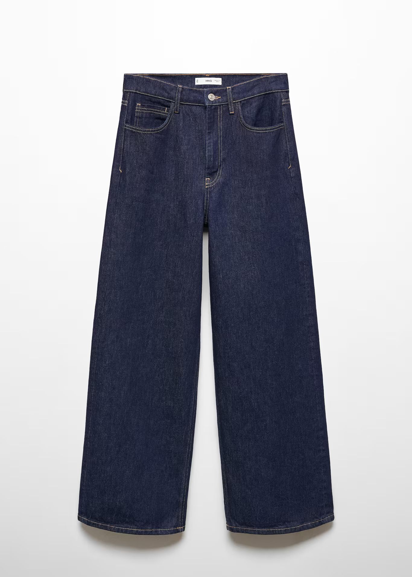 Low waist wideleg jeans -  Women | Mango United Kingdom | MANGO (UK)