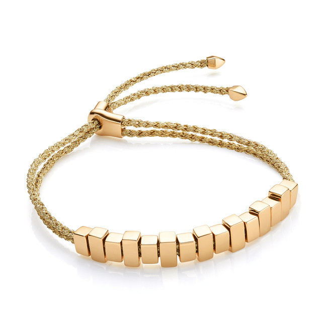 Linear Ingot Friendship Bracelet | Monica Vinader (Global)