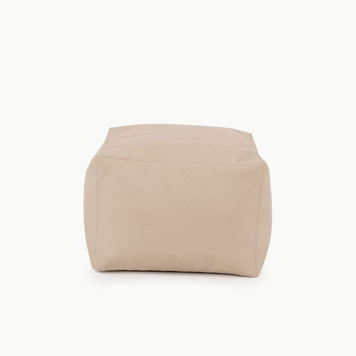 Gathre Square Pouf | West Elm (US)