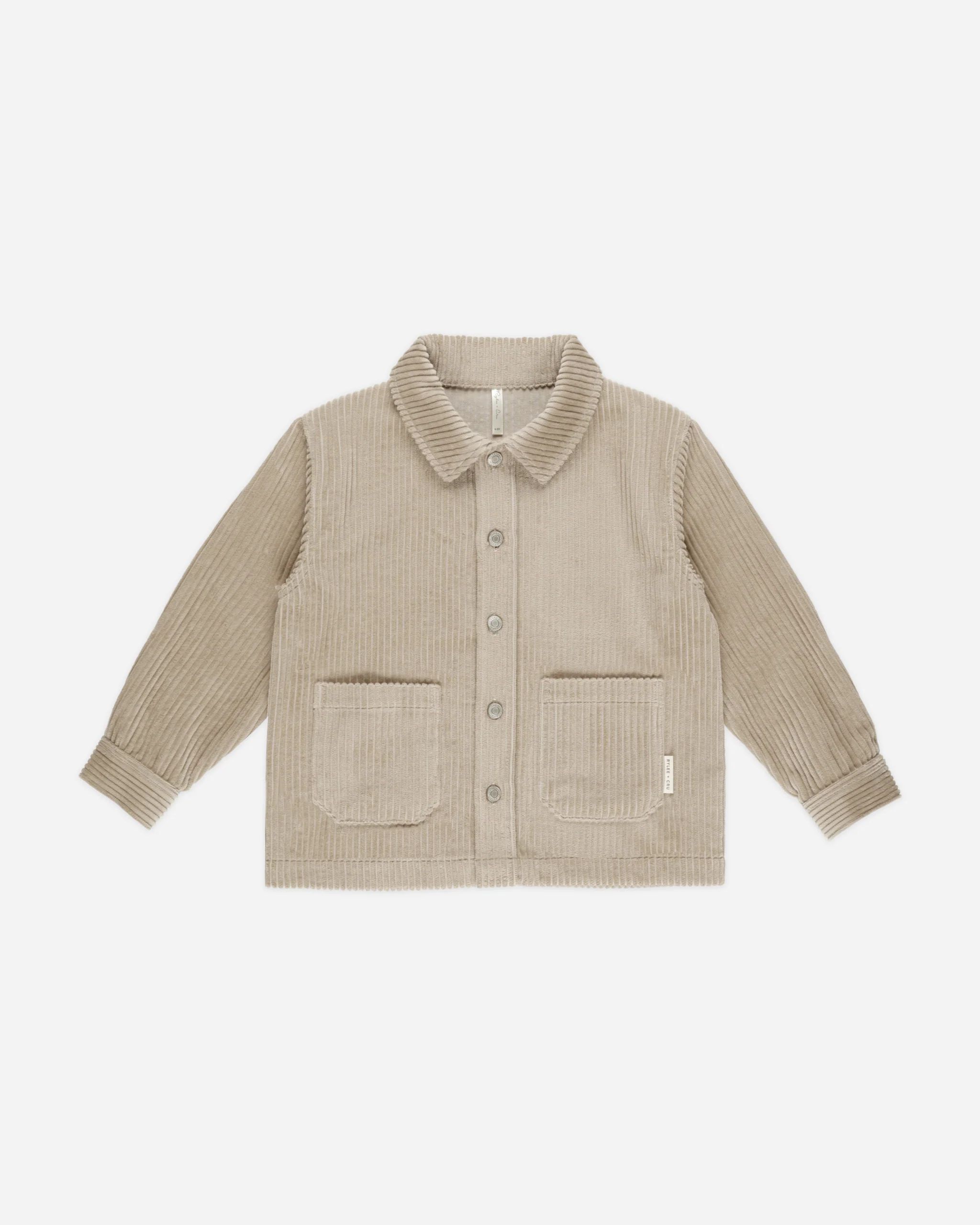 Enzo Overshirt || Pebble | Rylee + Cru