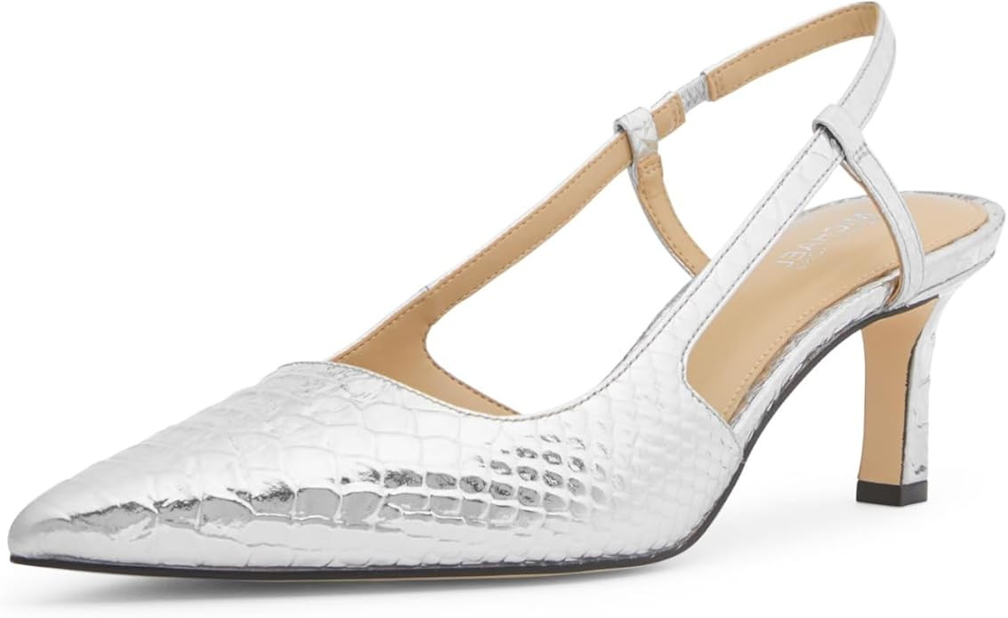 Michael Kors Womens Alora Mid Sling Pump | Amazon (US)