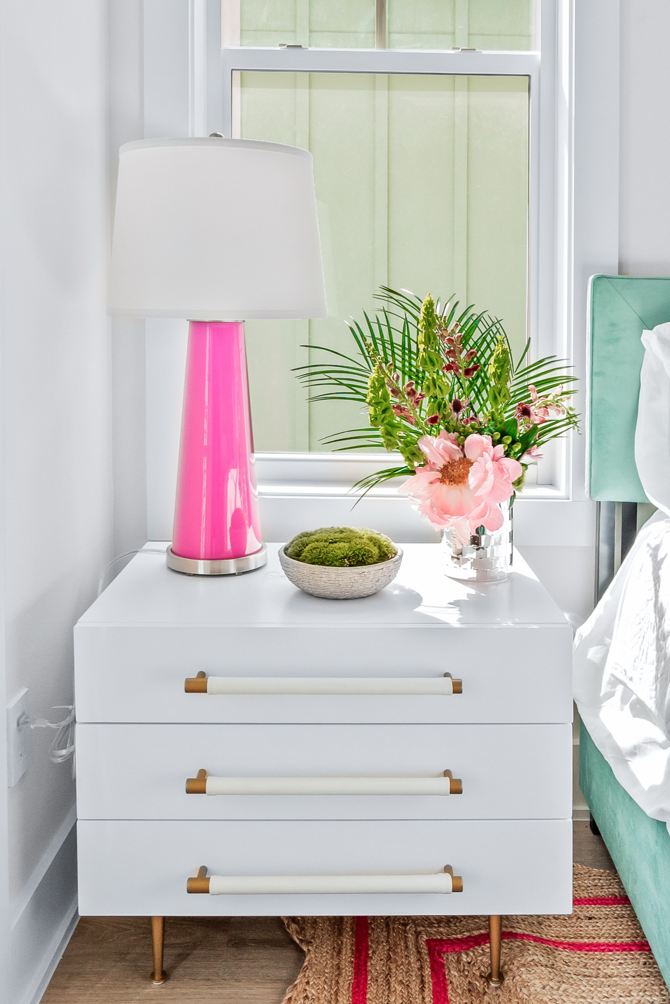 Coastal vibes meet chic style with this bedside table setup! The pink lamp adds a fun pop of color to the serene space. Check out the exact and similar items to recreate this look! 
#CoastalDecor #BedsideTable #PinkLamp #HomeStyling #BedroomDecor #InteriorInspo #BeachyVibes #DecorGoals #ChicSpaces #HomeAesthetic



#LTKHome