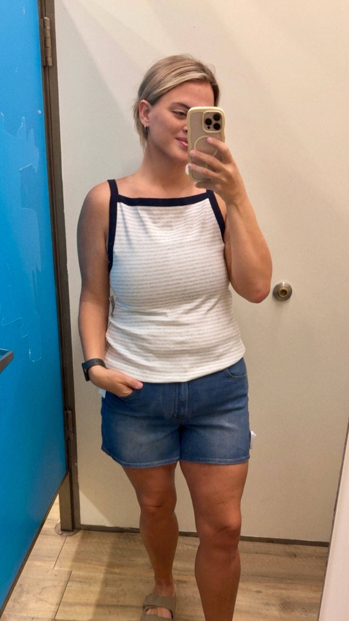 You’ll never regret having a good white tank in your closet. 🤍

This textured contrast trim tank is one of those pieces that goes with everything. I paired it with denim shorts for an easy everyday look, but it would be just as cute with linen pants, a midi skirt, or your favorite jeans. Simple, flattering, and a staple you’ll wear all season.

#LTKFinds #OldNavyStyle #OldNavyFinds #WhiteTank #SummerBasics #CapsuleWardrobe #AffordableFashion #EverydayStyle #MomStyle #OOTD #CasualChic #StyleOnABudget #LTKFashion #DenimShorts #WeekendStyle #NeutralStyle #WardrobeStaples #MinimalStyle #SummerOutfits #ClassicStyle

#LTKootd #LTKU #LTKMidsize
