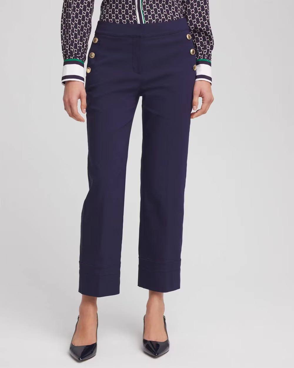 Emme Sailor Straight Crops | Chico's