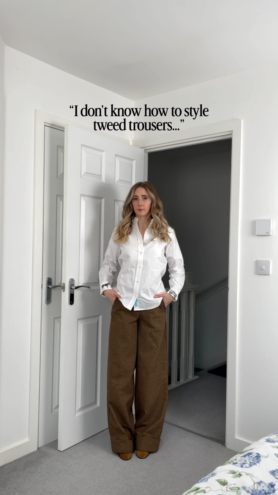 Tweed trousers aren’t hard to style 🤎

You’re just overthinking them 😉 

Save this for when you want to style your tweed pieces ✨

Comment SHOP & I’ll dm you links to my outfits 🔗 

#countrystyle #tweedoutfit #cheltenhamfestival #britishstyle 

#LTKspring #LTKstyletip #LTKFashionMonth