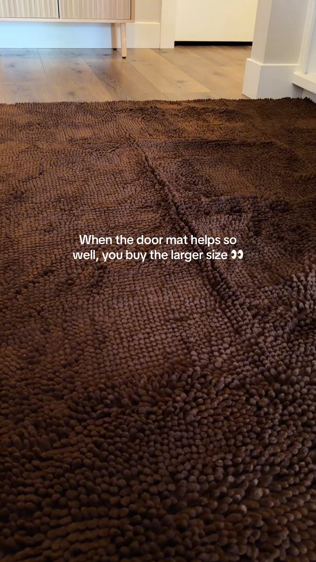 Muddy mat indoor door mat 😅 Perfect for stopping dirt from getting tracked everywhere 

 #LTKdayinmylife #LTKmomlife #LTKHome