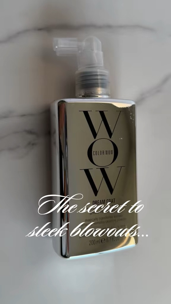 POV: you found the secret to sleek blowouts that last 🔐

If you are adding one product into your 2026 hair routine, it has to be this Color Wow Hair Dream Coat Supernatural Spray 🤩

Works great on curly hair too, especially if you love being a straight natural 🩷

@ulta 

#LTKselfcare #LTKBeauty #LTKOver40