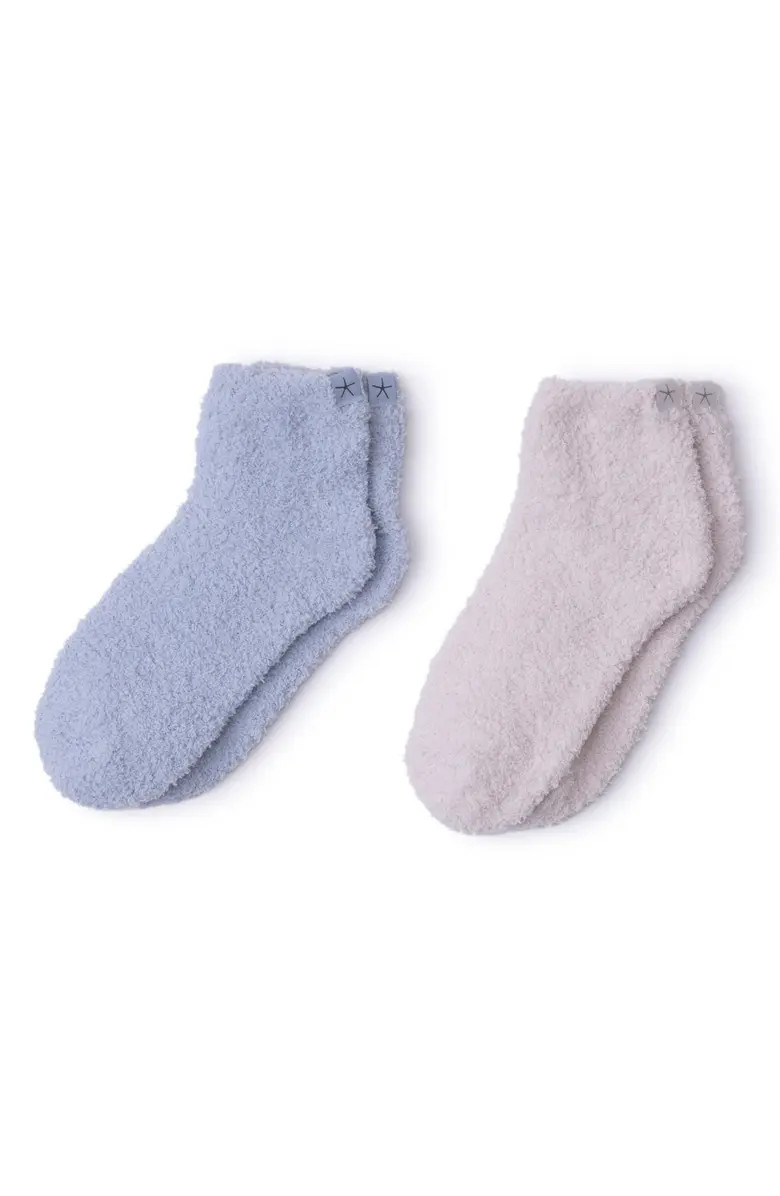 Barefoot Dreams® CozyChic™ Assorted 2-Pack Ankle Socks | Nordstrom | Nordstrom
