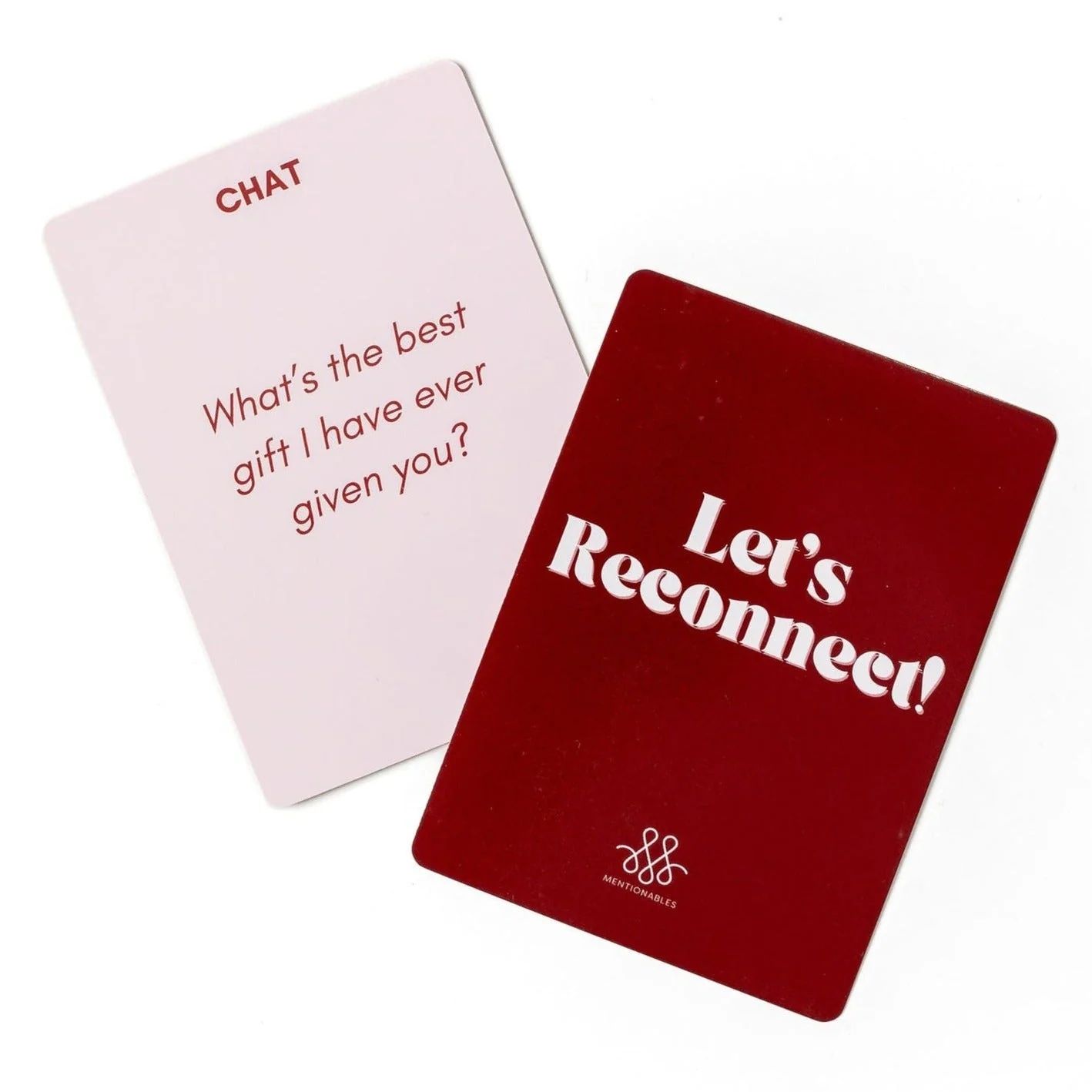 Let's Reconnect Card Game | Mentionables