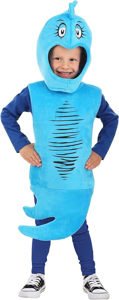 Dr. Seuss One Fish Two Fish Red Fish Blue Fish Costume | Amazon (US)