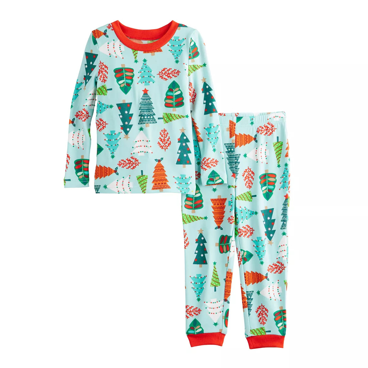 Toddler Jammies For Your Families® Trees Top & Bottoms Pajama Set | Kohl's