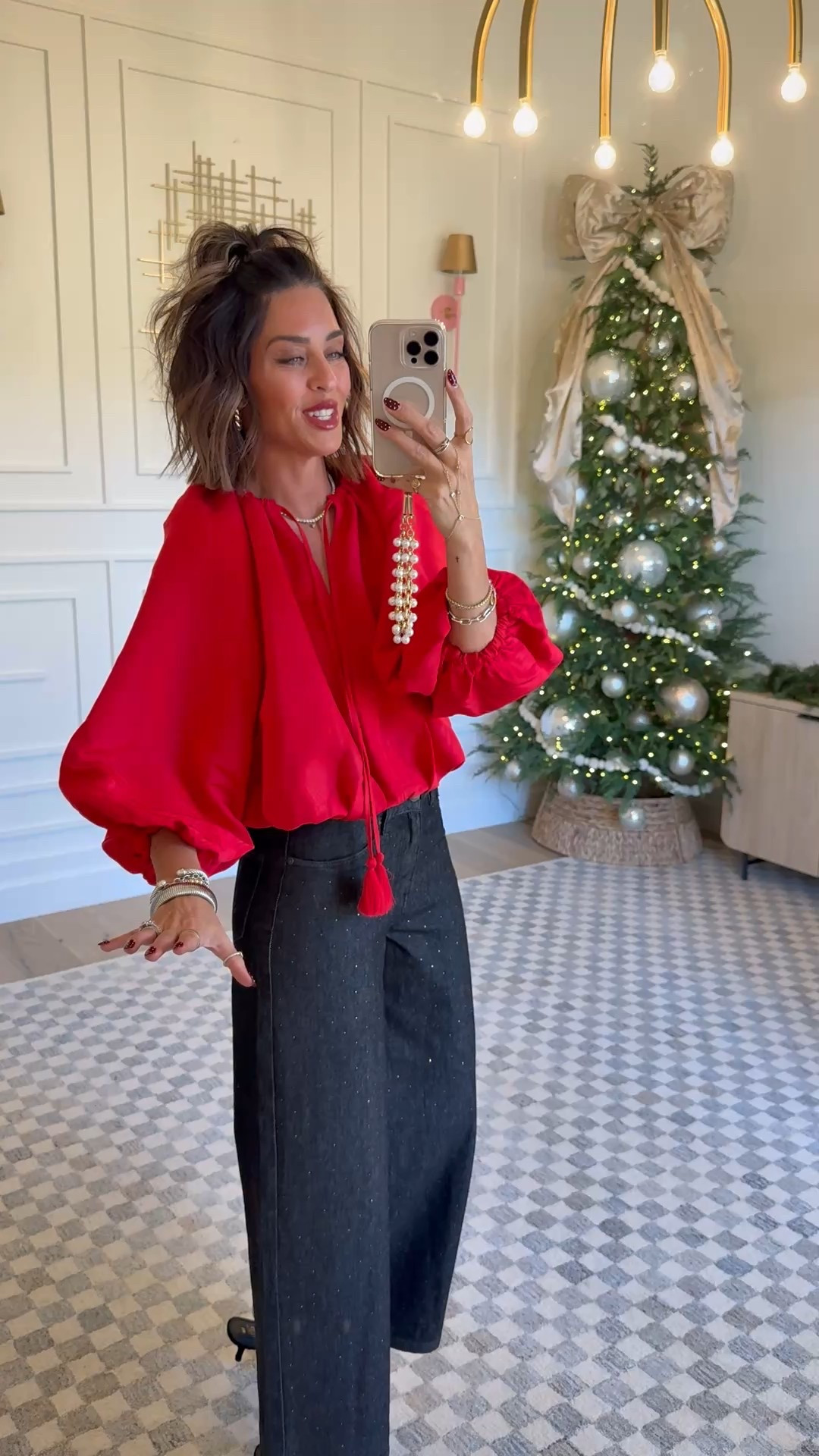 Loving the new holiday fashion arrivals @walmart
Dress & skirt - size S
Tops - size S
Jeans - size 4

#LTKHoliday #LTKStyleTip #LTKFindsUnder50