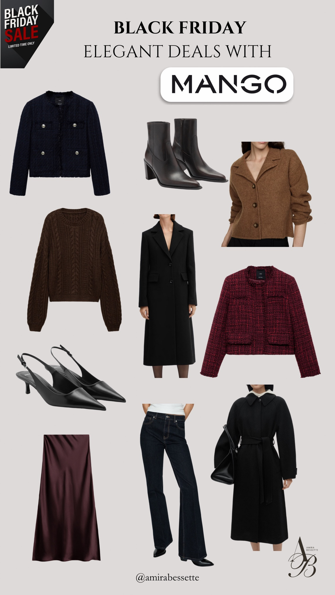 Elegant at Mango Black Friday Discounts

#LTKgrwm #LTKstyletip #LTKwinter
