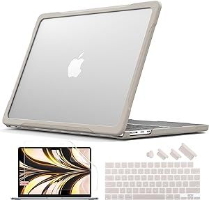 Batianda Ultimate Protection Case for M2 MacBook Air 13.6 inch 2022 Model A2681 Matte Carbon Fibe... | Amazon (US)