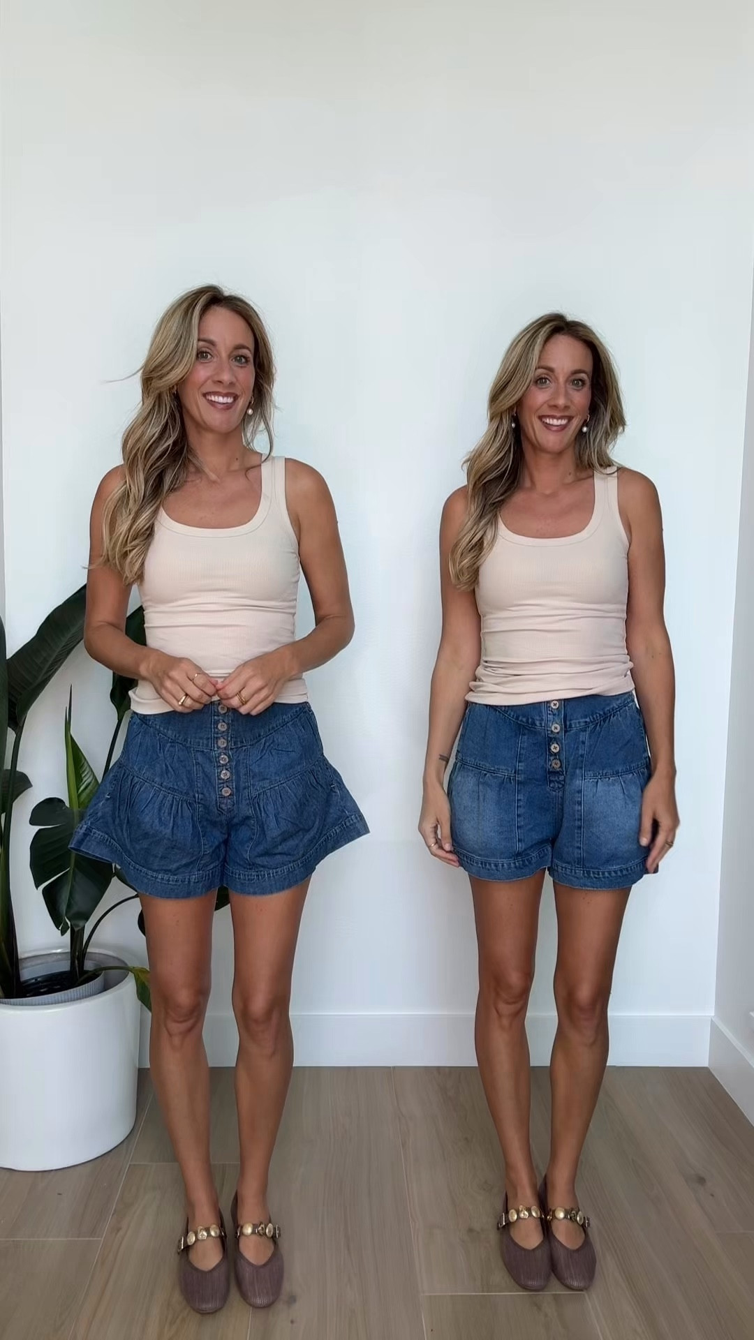 Baggy denim shorts 

#LTKU #LTKmomlife #LTKootd