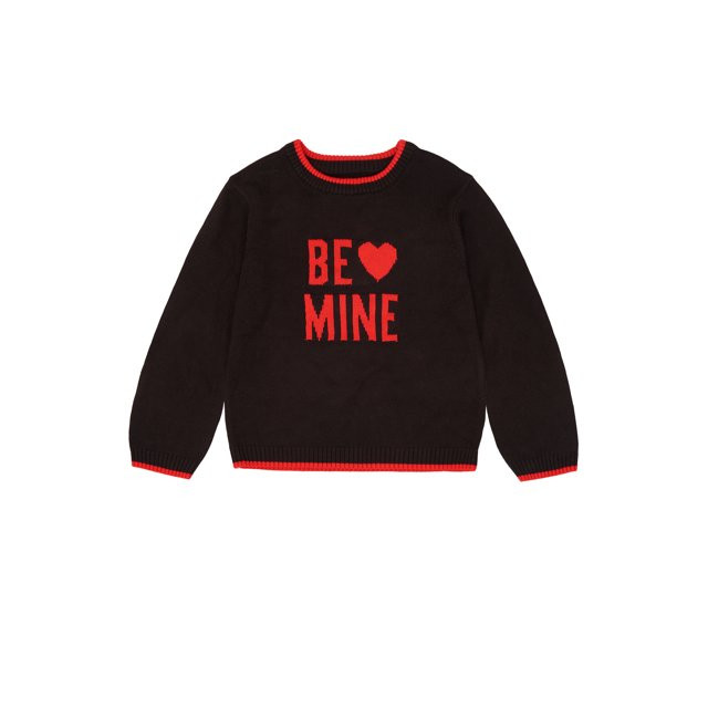 Way to Celebrate Toddler Boy Valentines Day Sweater, Sizes 12M-5T | Walmart (US)