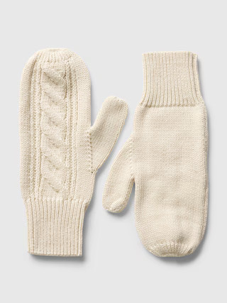 Cable-Knit Mittens | Gap | Gap (US)