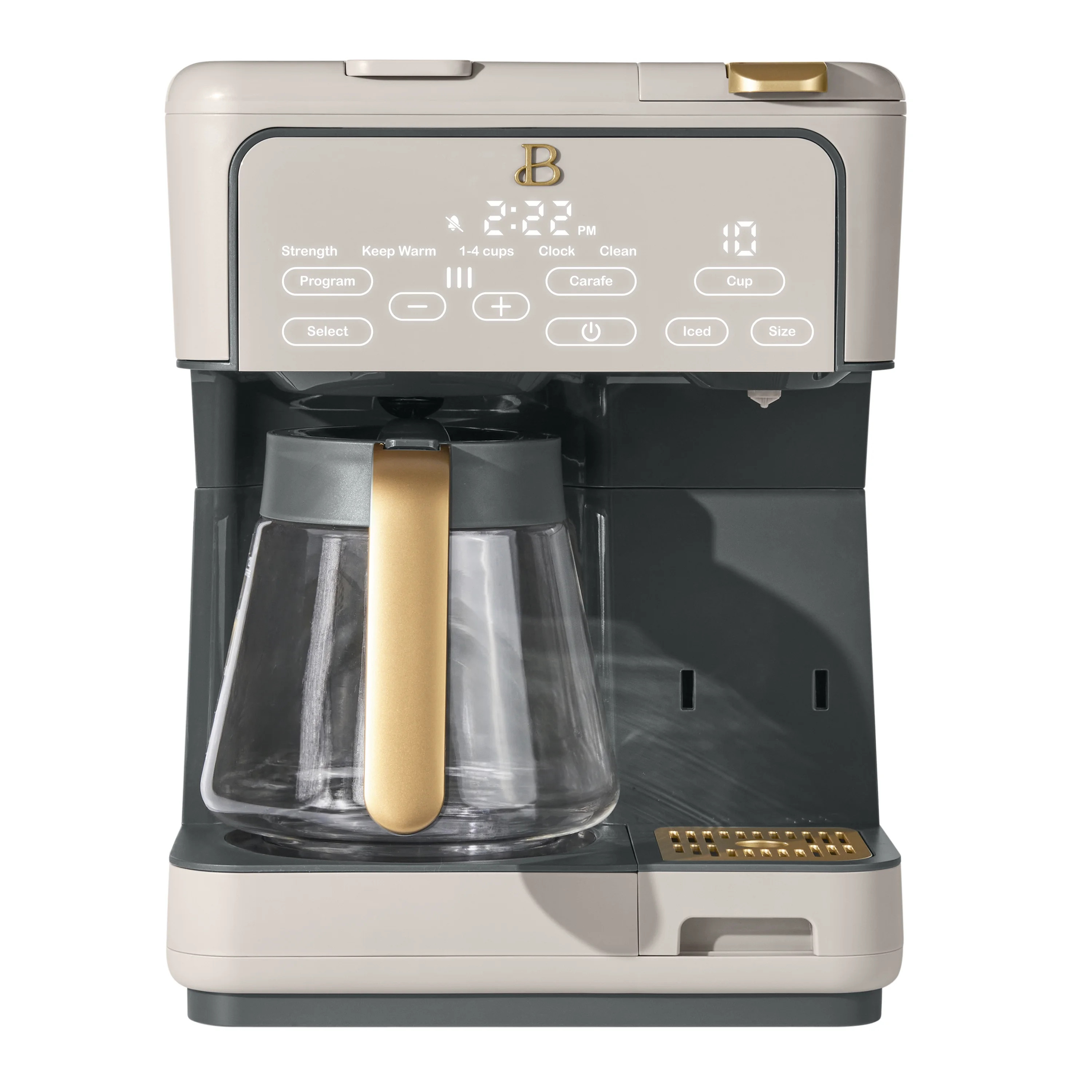 Beautiful Multi-Brew Coffee Maker, Porcini Taupe by Drew Barrymore - Walmart.com | Walmart (US)