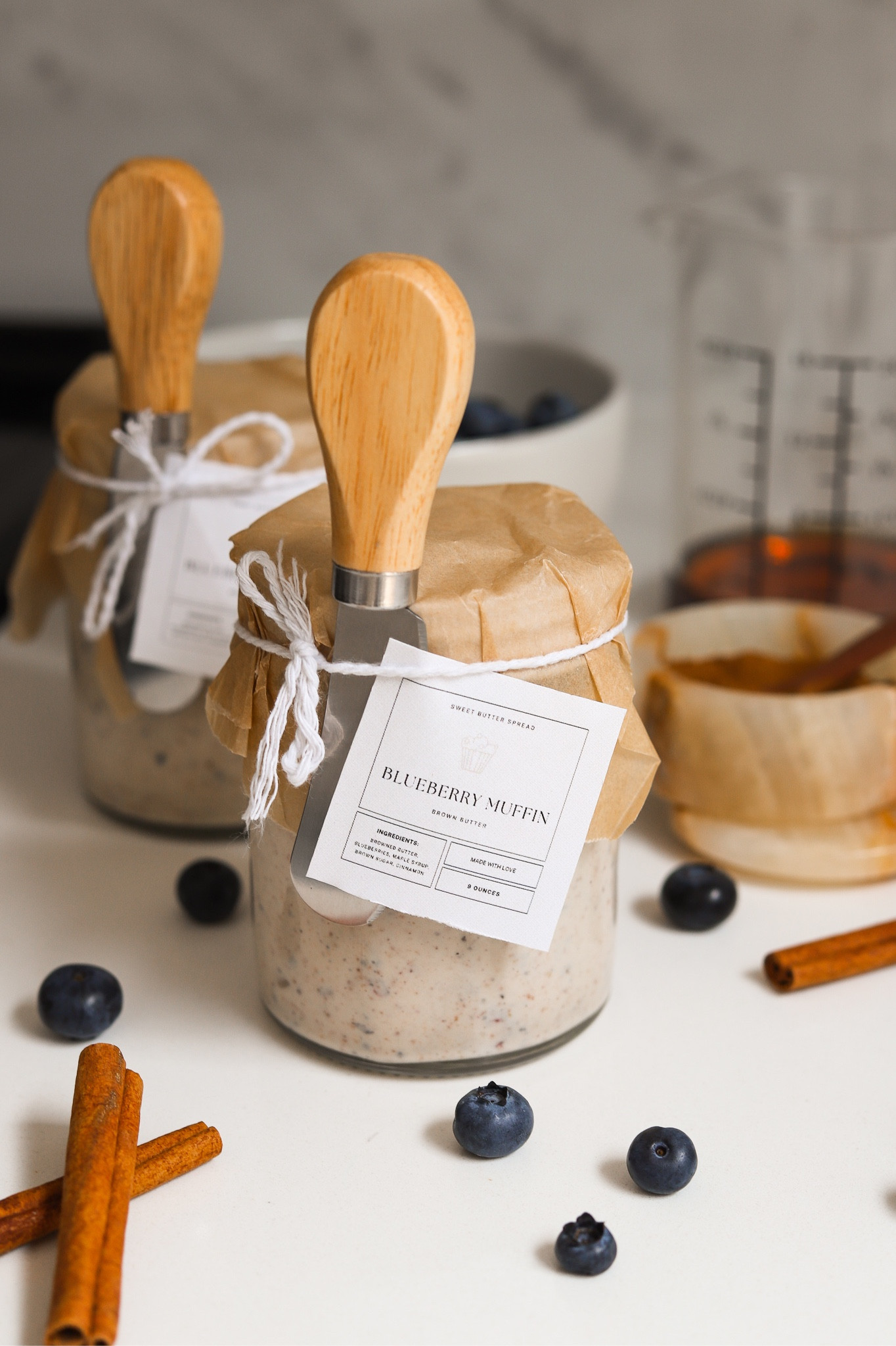 I made these compound butter jars to give as gifts and they were so easy to make yet so cute! I got everything from Amazon except the labels! I made the labels on Canva (will share the file with you once the recipe is live). The brown wrapping paper is just unbleached parchment paper 🤎#LTKFind

#LTKU #LTKhome