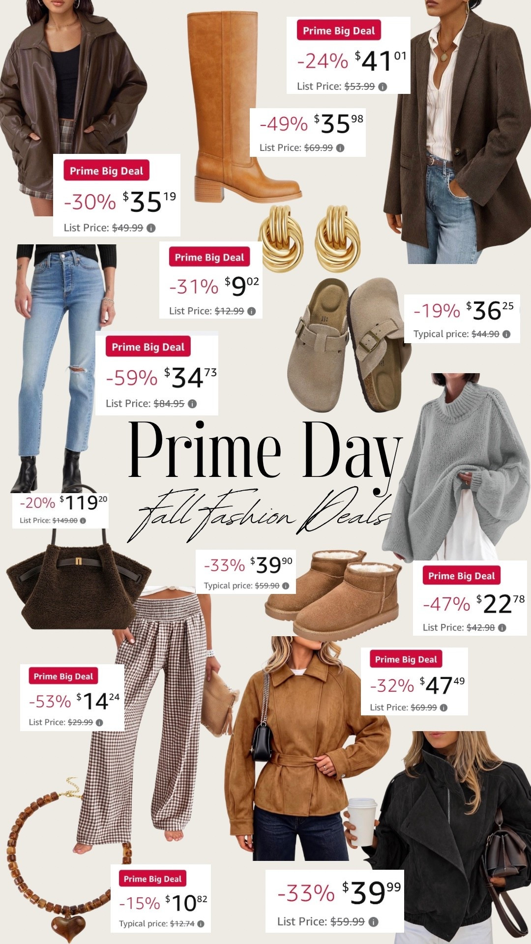 Prime day fall fashion deals!!!