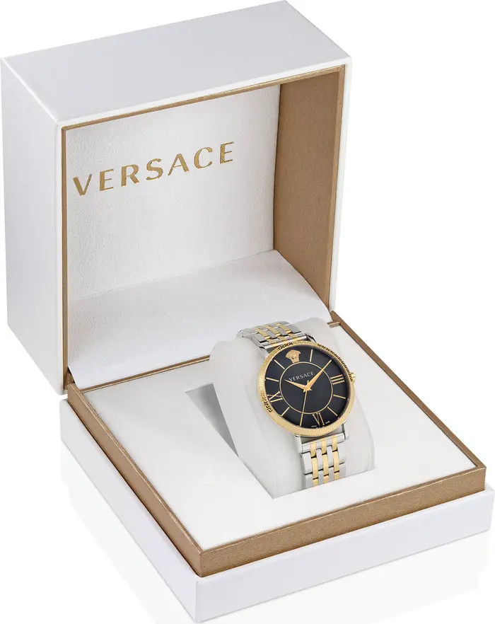 V-Eternal Stainless Steel Strap Watch, 42mm | Nordstrom Rack